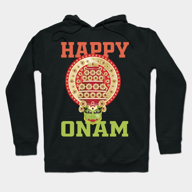 Happy Onam Hoodie by Mr.Speak